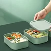 Silikoninė pietų dėžutė FIT2, 700 ml, trys skyreliai