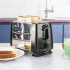 Skrudintuvas BH-002B, 650 W, 2 riekėms, metalinis korpusas, plieno / juodas