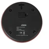 Virtuvinės svarstyklės Virtuvinės elektroninės svarstyklės Livoo DOM494R 5kg, stiklinė platforma, LCD ekranas, raudonos