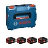 Akumuliatoriai Bosch 1600A0373H; 18 V; Li-ion; 4x5,5 Ah akum.