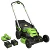 Akumuliatorinė savaeigė vejapjovė Greenworks GD60LM61K4X; 60 V; 2x4,0 Ah akum.