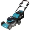 Makita LM001GZ01 Cordless LawnMower 40Vmax, XGT, 48cm, BL-motor, Self-propelled, 4 in 1 (Cutting/Collecting/Mulching/Side/rear discharge) Steel deck, be akumuliatoriaus ir kroviklio