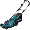 Makita DLM330RT akumuliatorinė vejapjovė 18 V ličio jonų, 1 x 5,0 Ah, DC18RC, 33 cm, 3 viename (pjovimas / surinkimas / mulčiavimas), 12,6kg,