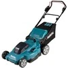 Makita DLM538Z akumuliatorinė vejapjovė 2 x 18 V, 53 cm, 4 viename (pjovimas / surinkimas / mulčiavimas / išmetimas į galą), 25,5kg, plastikinis korpusas, be akumuliatorinio ir krovinio