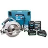Makita HS004GM201 Diskinis pjūklas, XGT, ø190x30mm, 62,5 mm, bešepetėlinis variklis, AWS (be AWS lusto), 2X4,0Ah, greitasis kroviklis; MAKPAC lagaminas