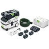 Akumuliatorinis dulkių siurblys Festool CLEANTEC CTLC MINI I-Plus; 18 V; 4x5,0 Ah akum.