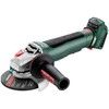 Akumuliatorinis kampinis šlifuoklis Metabo WPB 18 LT BL 11-125 Quick; 18 V; 125 mm (be akumuliatoriaus ir pakrovėjo)
