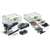 Akumuliatorinis siaurapjūklis Festool PSC 420 HPC 4,0 EBI-Set CARVEX; 18 V; 1x4,0 Ah akum.