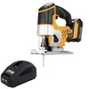 Akumuliatorinis siaurapjūklis JCB 18JS-2XB-E; 18 V; 1x2,0 Ah akum.