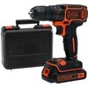 Black &amp; Decker Juodas &amp; Decker Akumuliatorinis suktuvas-gręžtuvas Juodas &amp; Decker BDCDD186K-QW; 18 V; 1x1,5 Ah akum.