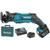 Akumuliatorinis tiesinis pjūklas Makita JR103DSME 10,8 V | 2x 4,0 Ah akum.