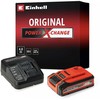 Akumuliatorius Einhell PLUS PXC; 18 V; 1x4,0 Ah; Li-ion + pakrovėjas