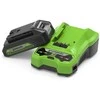 Akumuliatorius Greenworks GSK24B2; 24 V; 2,0 Ah; Li-ion + pakrovėjas
