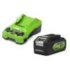 Akumuliatorius Greenworks GSK24B4; 24 V; 4,0 Ah; Li-ion + pakrovėjas