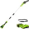 Grandininis pjūklas Aukštapjovė Greenworks G40PSFK2; 40 V; 1x2,0 Ah akum.