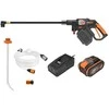 Akumuliatorinė mobili plovykla Worx Hydroshot WG633E, 1x20 V / 4Ah, 6943475875794