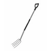 AW-Tools AWTOOLS sodo šakių metalinis kotas, 4 dantų