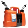 Bakelis kurui laikyti Husqvarna Combi; (5 l) + tepimo alyvos bakelis (2,5 l)