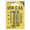 Baterija Nitecore NH2400; 1,5 V; 2x2,4 Ah; 2 vnt.