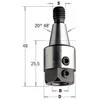 Adapteris CMT 304.080.01; M8/20° 48’