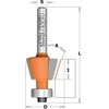 Nuožulnų freza CMT; S=6 mm; D=12,7 mm