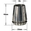 Įvorė CMT ER32 184.050.00; 5 mm