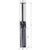 Cmt SOLID CARBIDE BIT FOR COMPOSITE D=8x25x63 RH (END MILL)