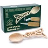 Drožinėjimo rinkinys BeaverCraft DIY04; figūrėlių drožinėjimui pradedantiesiems