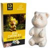 Drožinėjimo rinkinys BeaverCraft DIY05; figūrėlių drožinėjimui pradedantiesiems