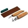 Drožinėjimo rinkinys BeaverCraft S02; 4 vnt.; šaukštų ir kitų medienos gaminių drožinėjimui