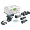 Ekscentrinis šlifuoklis Festool ETSC 125 3,0 I-Plus; 18 V; 2x3,0 Ah akum.