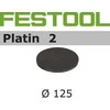 Festool Šlif. popierius eksc. šlifuokliui; Platin 2; Ø125 mm; S1000; 15vnt.