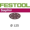 Festool Šlif. popierius eksc. šlifuokliui; Saphir; Ø125 mm; P24; 25vnt.