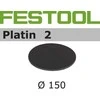 Festool Šlif. popierius eksc. šlifuokliui; Platin 2; Ø150 mm; S2000; 15vnt.
