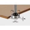 Frezos velenas Festool S8 1,5-5 KL28