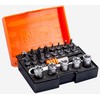 Bahco Bit set with bits, sockets, ratchet, adaptors,holder