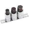 Galvučių su antgaliais rinkinys Condor Werkzeug C28012; 1/2''; 14-19 mm; 3 vnt.