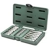 Galvučių su antgaliais rinkinys Sata S09052; 1/4''+1/2''; 18 vnt.
