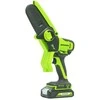 Grandininis pjūklas Greenworks G24MCS10; 24 V (be akumuliatoriaus ir pakrovėjo)