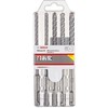 Grąžtas Bosch 5 SDSplus-5X komplektas 6/6/8/8/10 mm