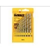 Grąžtas Stanley Grąžtų komplektas metalui DeWalt DT5921-QZ; 1-10 mm; 10 vnt.