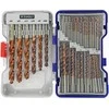 Grąžtas Tivoly Metalo grąžtų rinkinys FURIUS HSS 1-13mm, 100vnt
