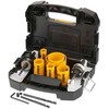 Gręžimo karūnų rinkinys DeWalt DT90357-QZ; 20-64 mm; 10 vnt.