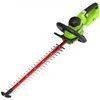 Gyvatvorių žirklės Greenworks GD24HT61; 24 V; 61 cm (be akumuliatoriaus ir pakrovėjo)