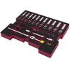Įrankių komplektas Stanley FMHT0-74295; 1/4''; 48 vnt.