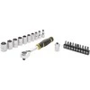 Stanley ST. RINKINYS SU RETKETU 1/4" 120T, LIZDAI IR ANTGALIAI