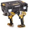 Įrankių rinkinys DeWalt DCK266NT-XJ (DCD796 + DCF887); 18 V (be akumuliatoriaus ir pakrovėjo)