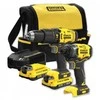 Įrankių rinkinys Stanley SFMCK465D2S-QW (SFMCD711+SFMCF800); 18 V; 2x2,0 Ah akum.