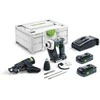 Juostinis suktuvas Festool DWC 18-4500 HPC 4,0 I-Plus DURADRIVE; 18 V; 2x4,0 Ah akum.