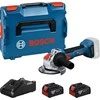 Bosch GWX 18V-8 125mm 2x4.0Ah, GAL 1840, LB